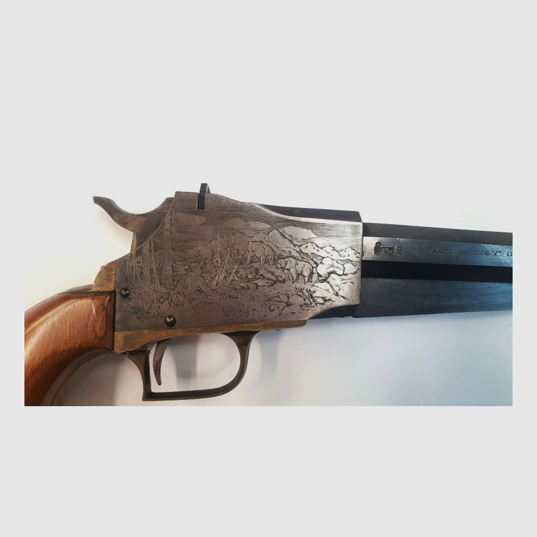 Tingle Perkussionspistole Tingle Armi San Marco - .44 Black Powder Only