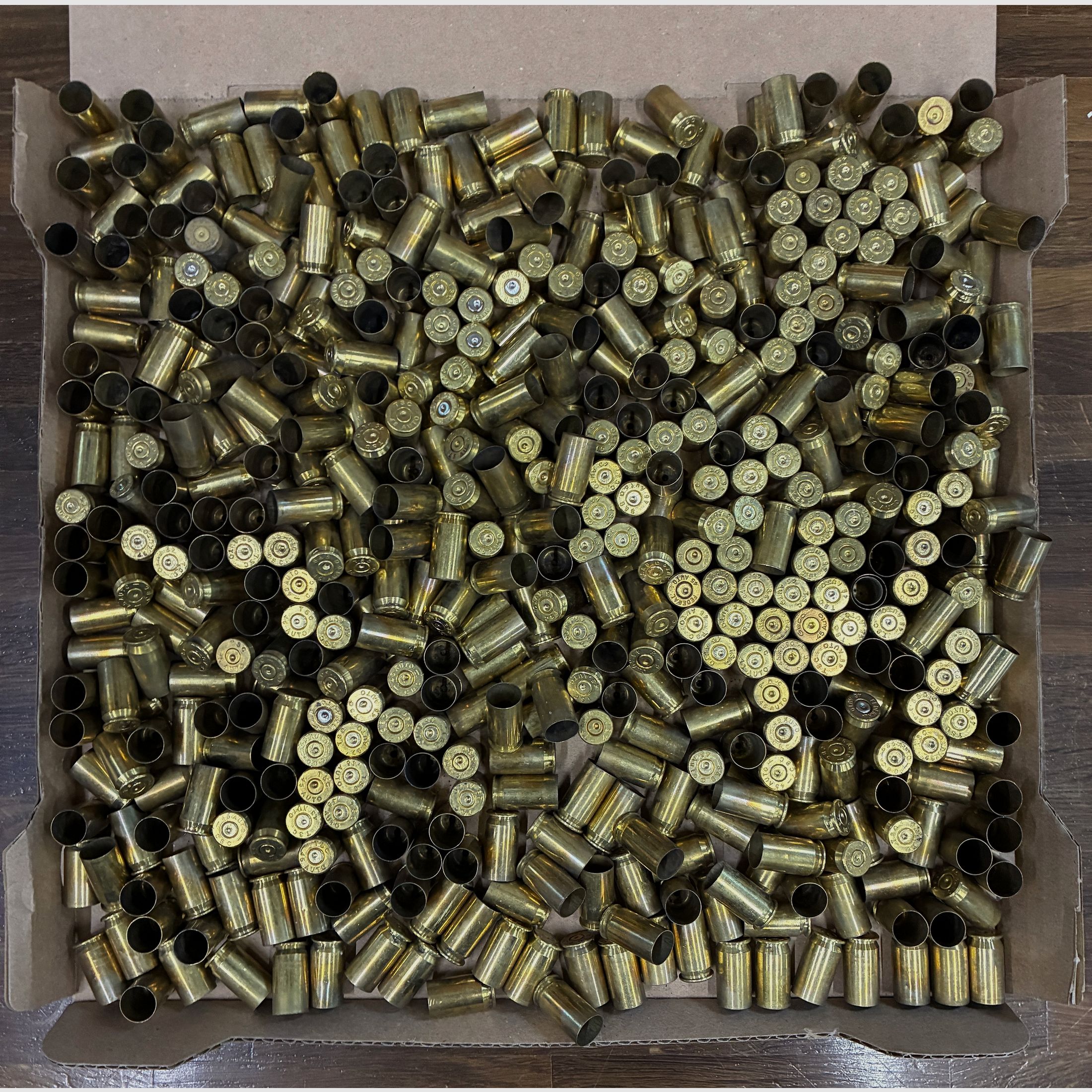 .45 ACP douilles 1x tirées – laiton – 510 pcs.
