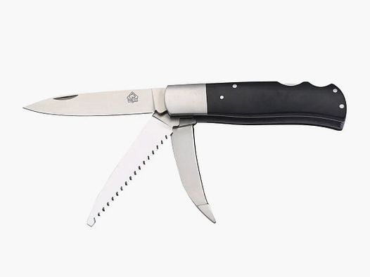 Couteau de poche de chasse PUMA TEC en ébène
