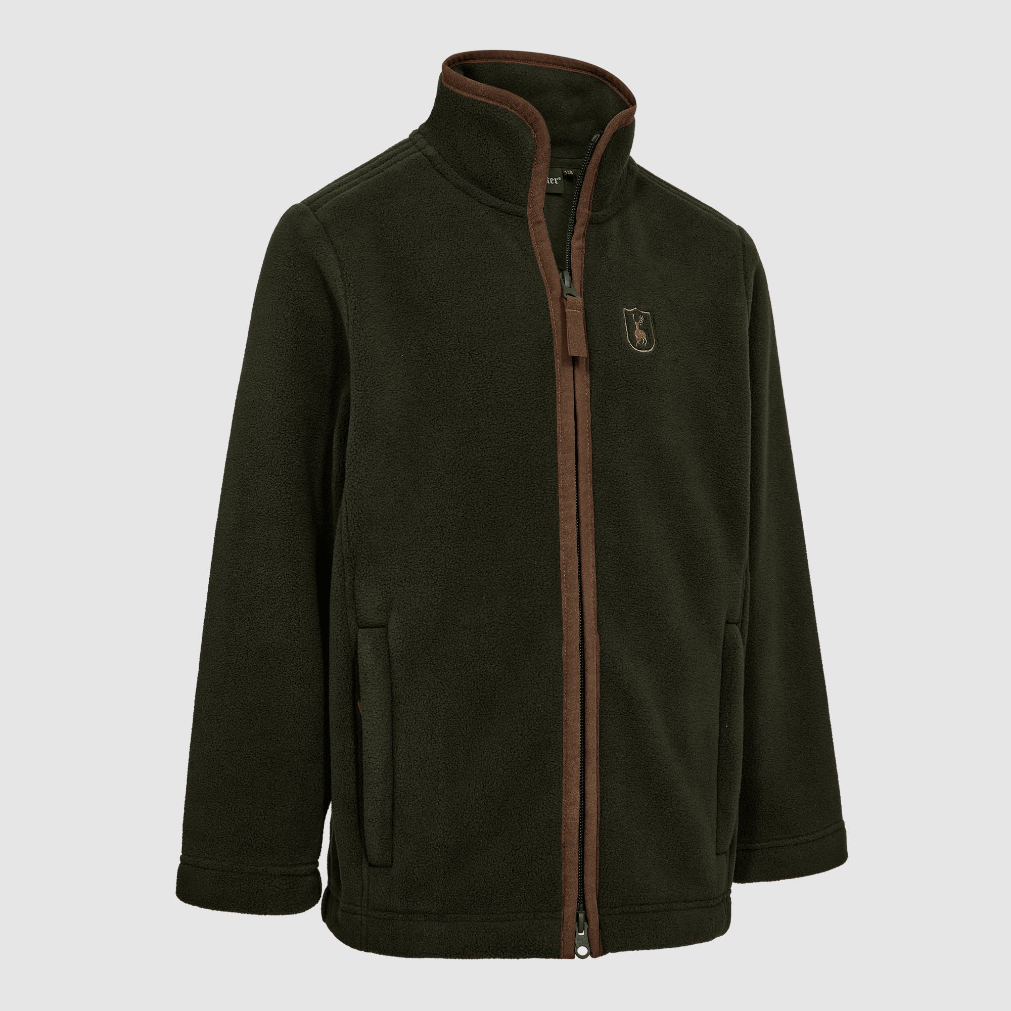 Deerhunter Youth Cumbria Fleece Jacket Forest Ember 164