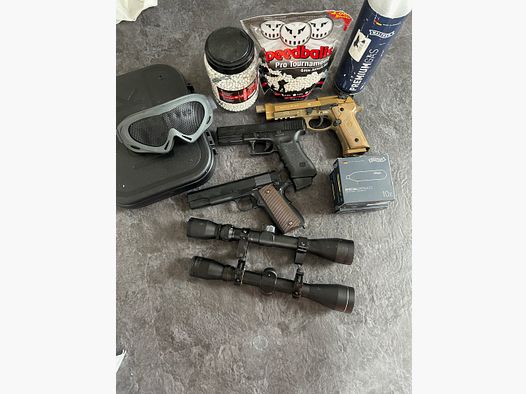 Airsoft Zubehör und pistolen