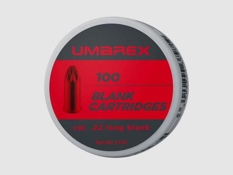 Umarex blank cartridges .22 long K. - 100 shots