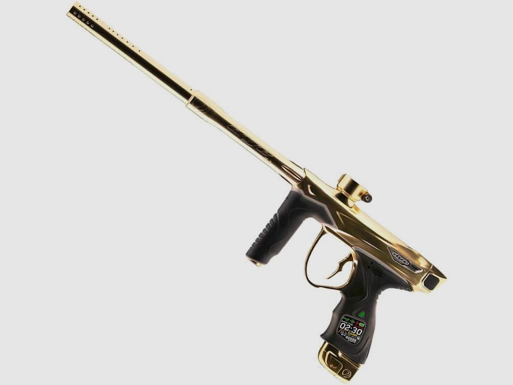 DYE M3+ Paintball Marker (007 Gold Polished)