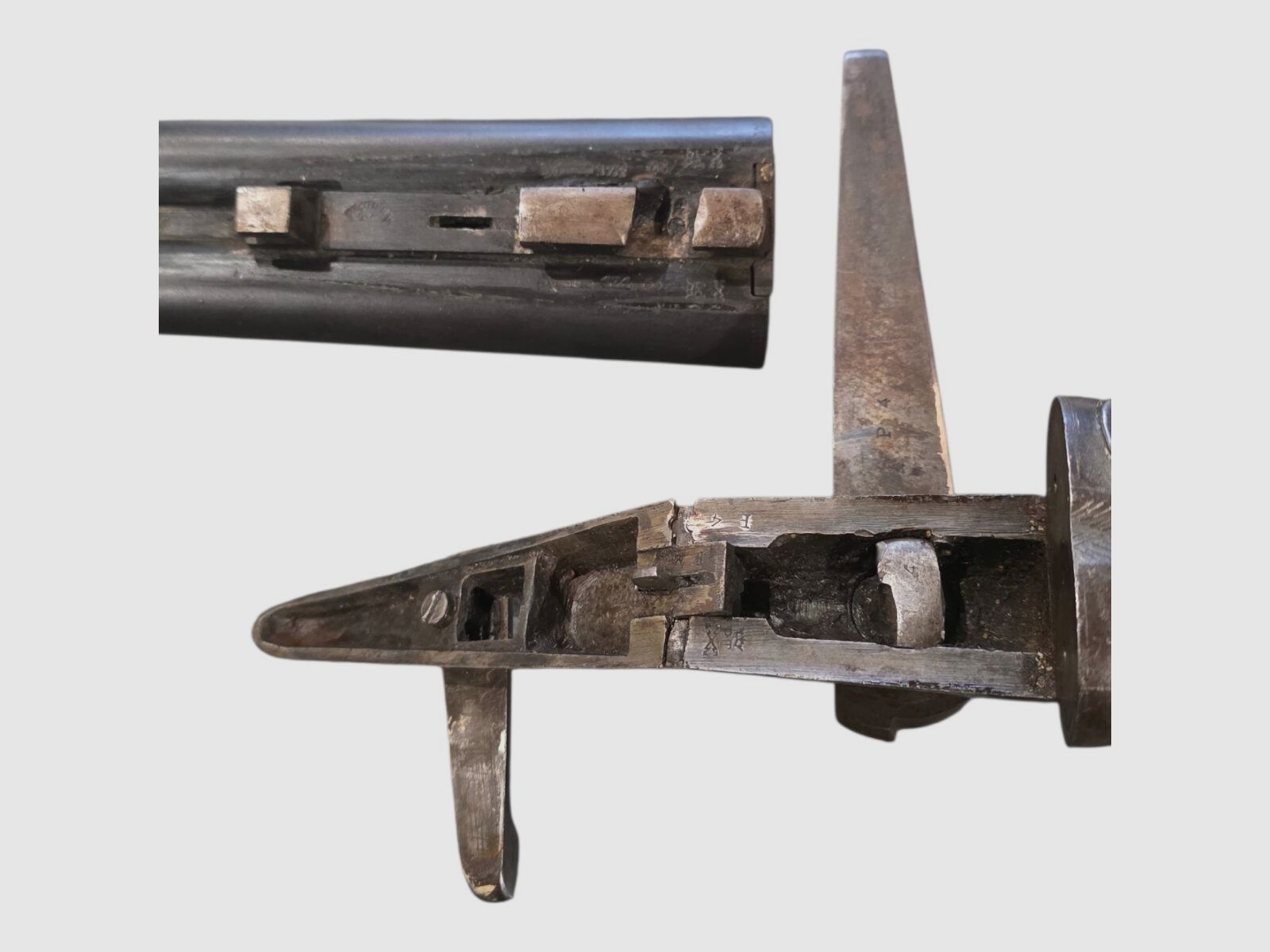 Fusil Juxtaposée type lefaucheux calibre 16/65 Saint Etienne Cat D, image 4 sur 9