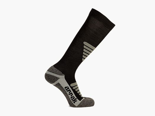 Arrak Outdoor Hiking Socken Hoch Schwarz 41-43