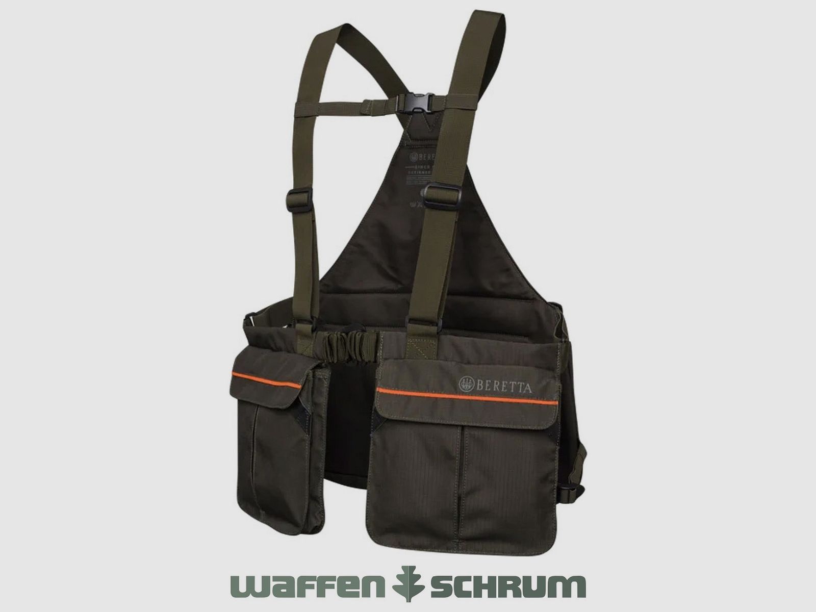 Beretta Weste Green Moss & Orange