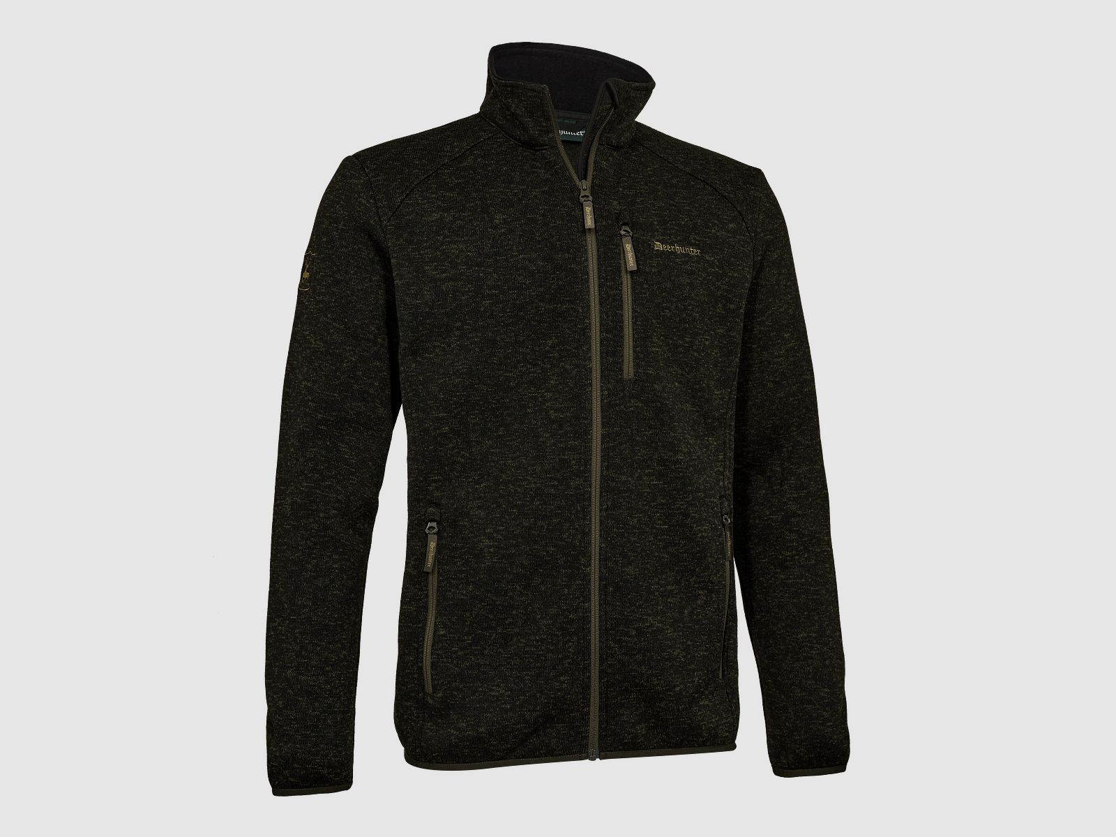 Moor Gestrickte Jacke - Timber – Größe: 4XL