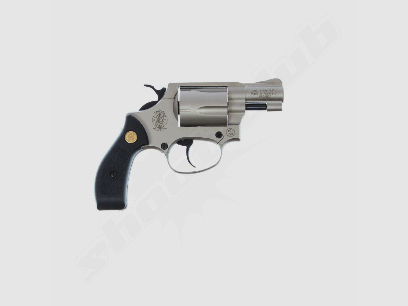 Smith & Wesson Chiefs Special Revolver 9mm R.K. nickel