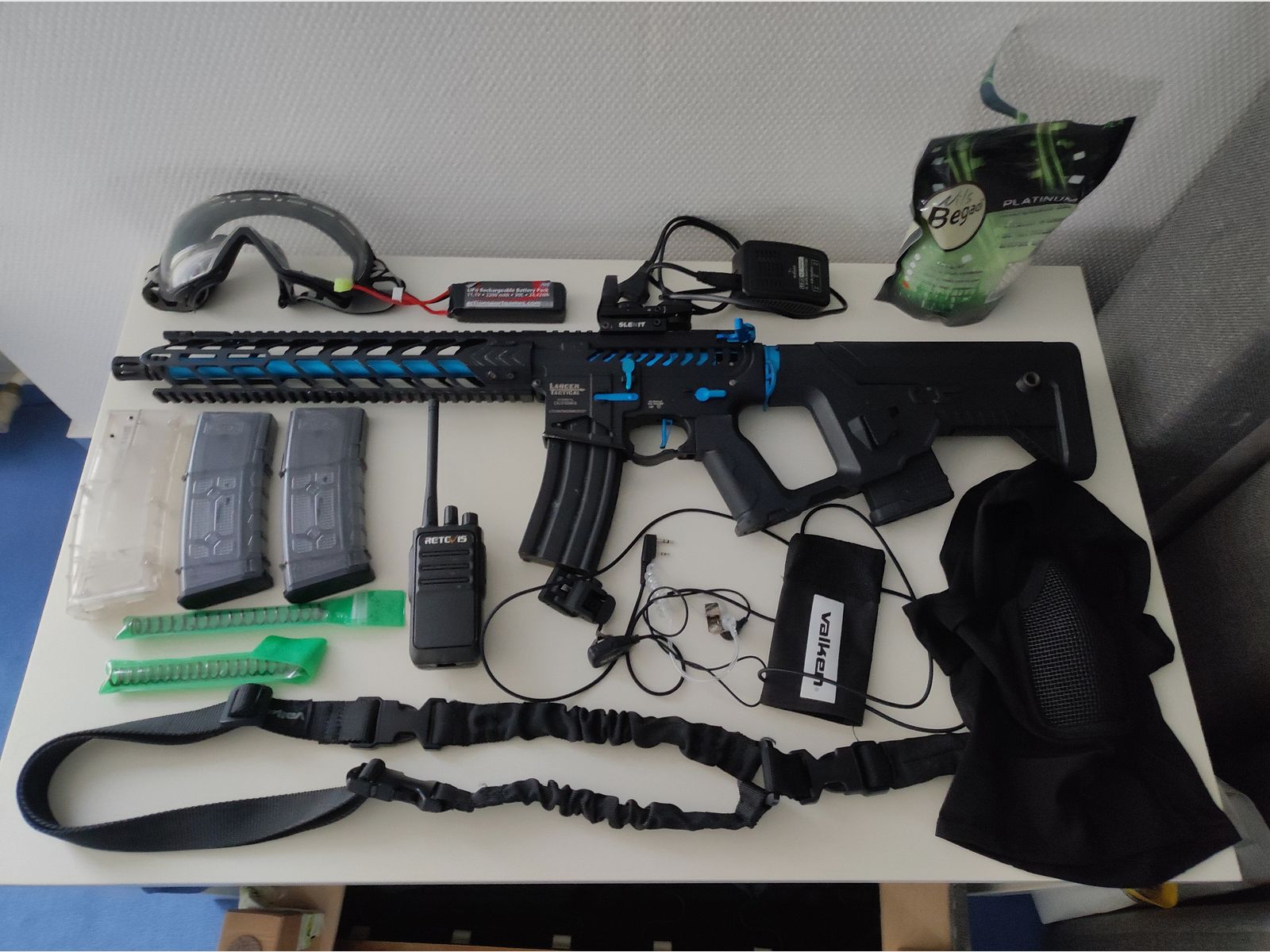 Lancer Tactical Gen 2, Airsoft Set