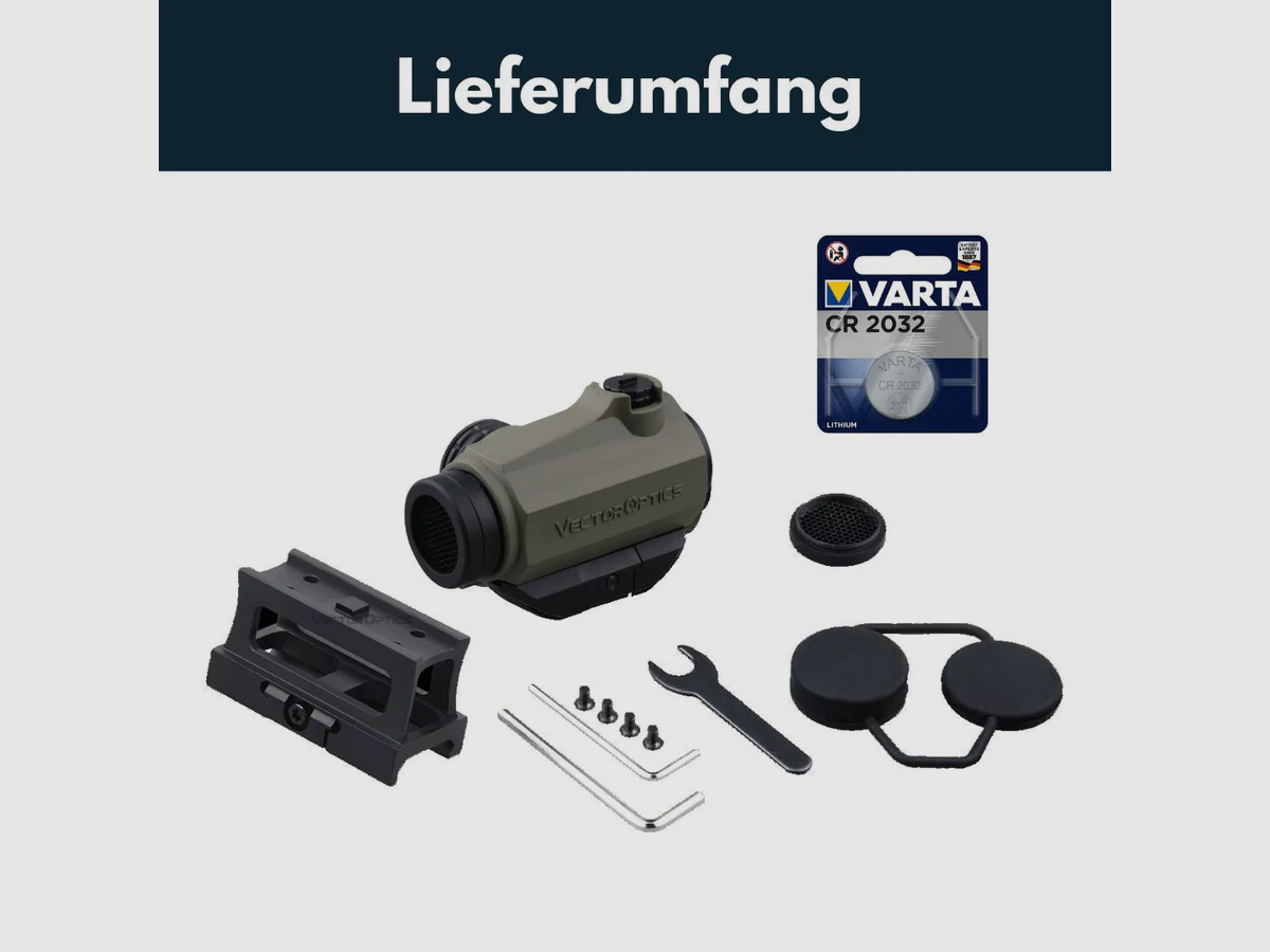 Vector Optics SCRD-42 Maverick-III 1x22 S-SOP