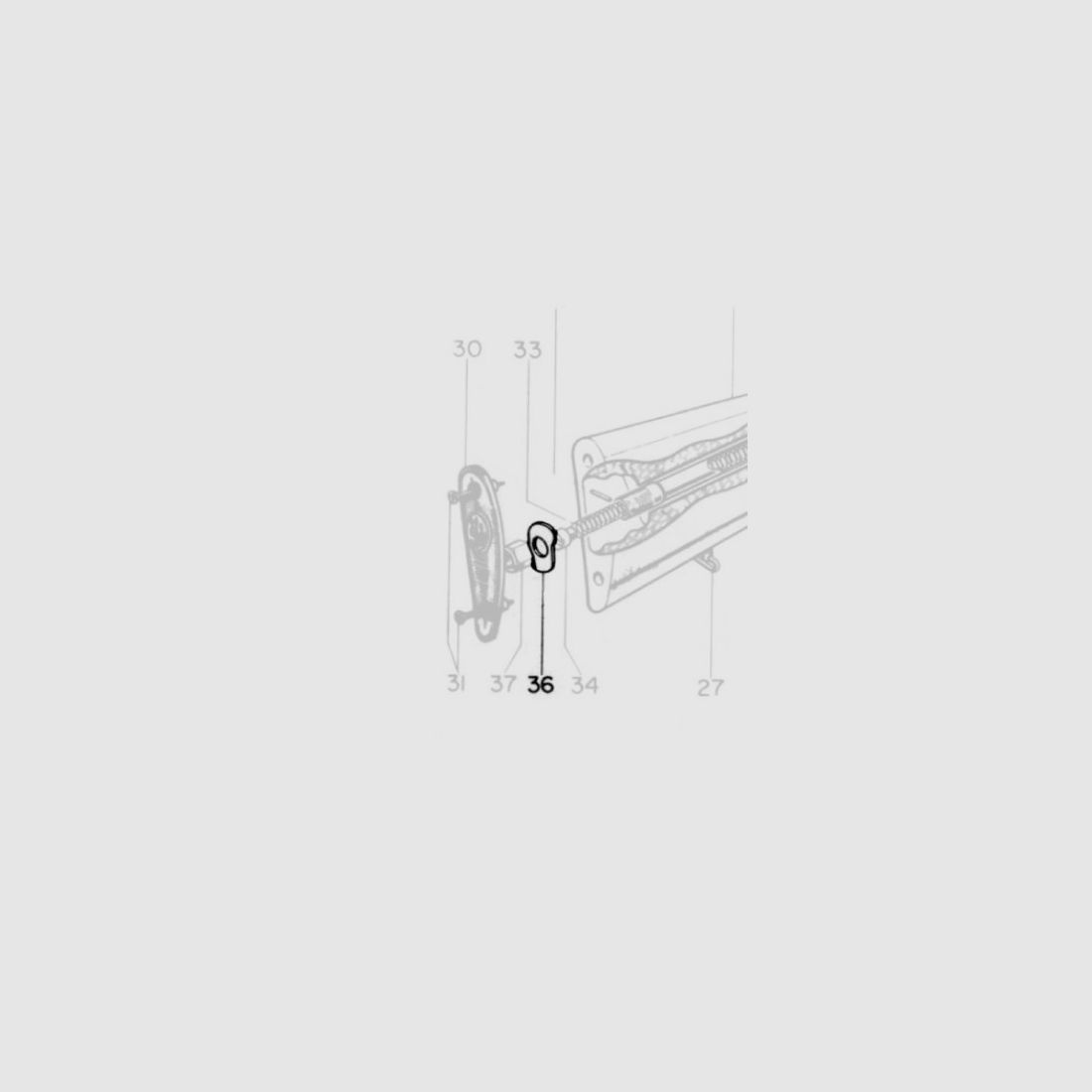 PIOLO ARRESTO ELEVATORE BERETTA X MOD.300