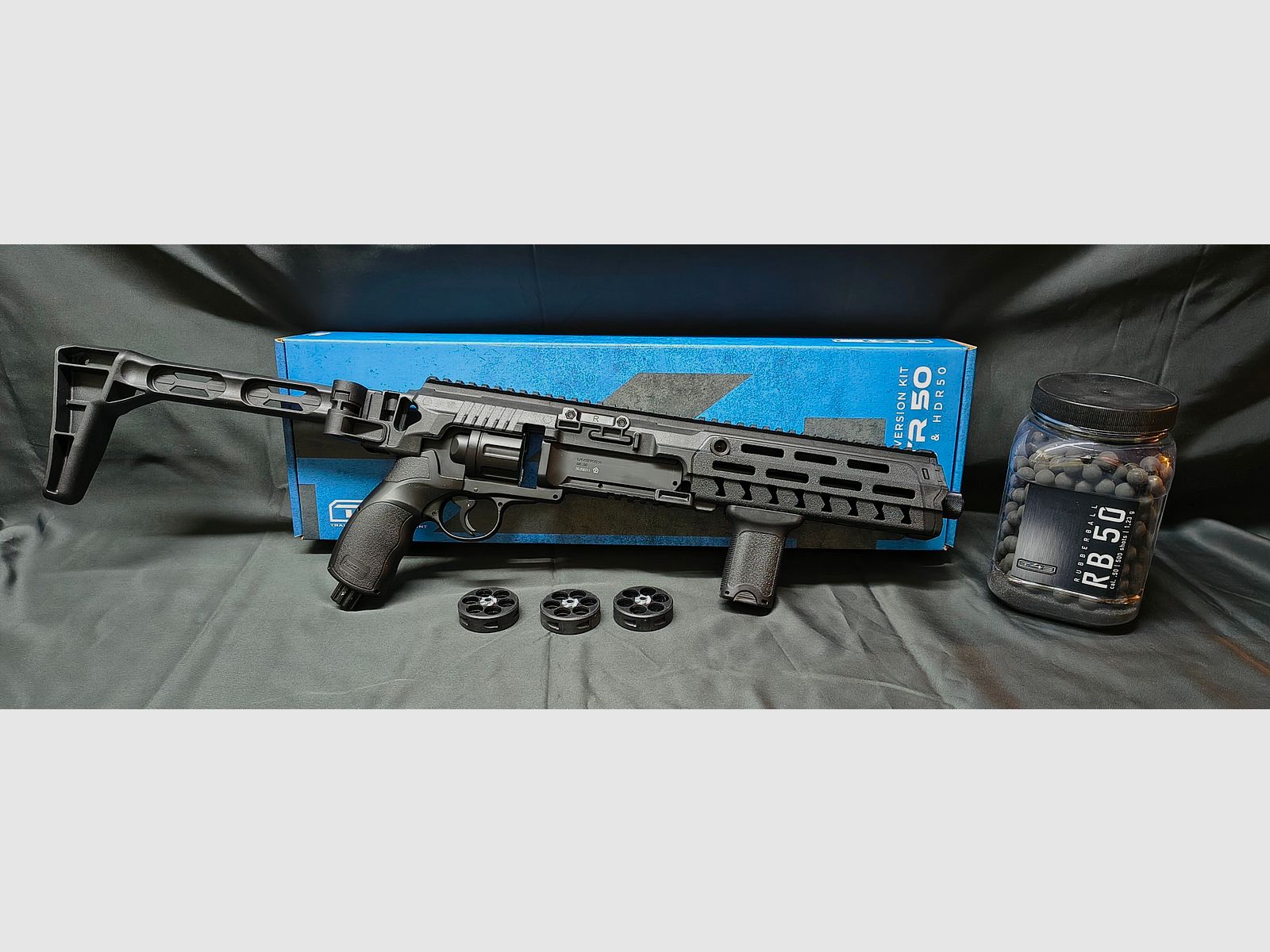 T4E HDR50 CO2 Revolver inkl Carbine Conversion Kit