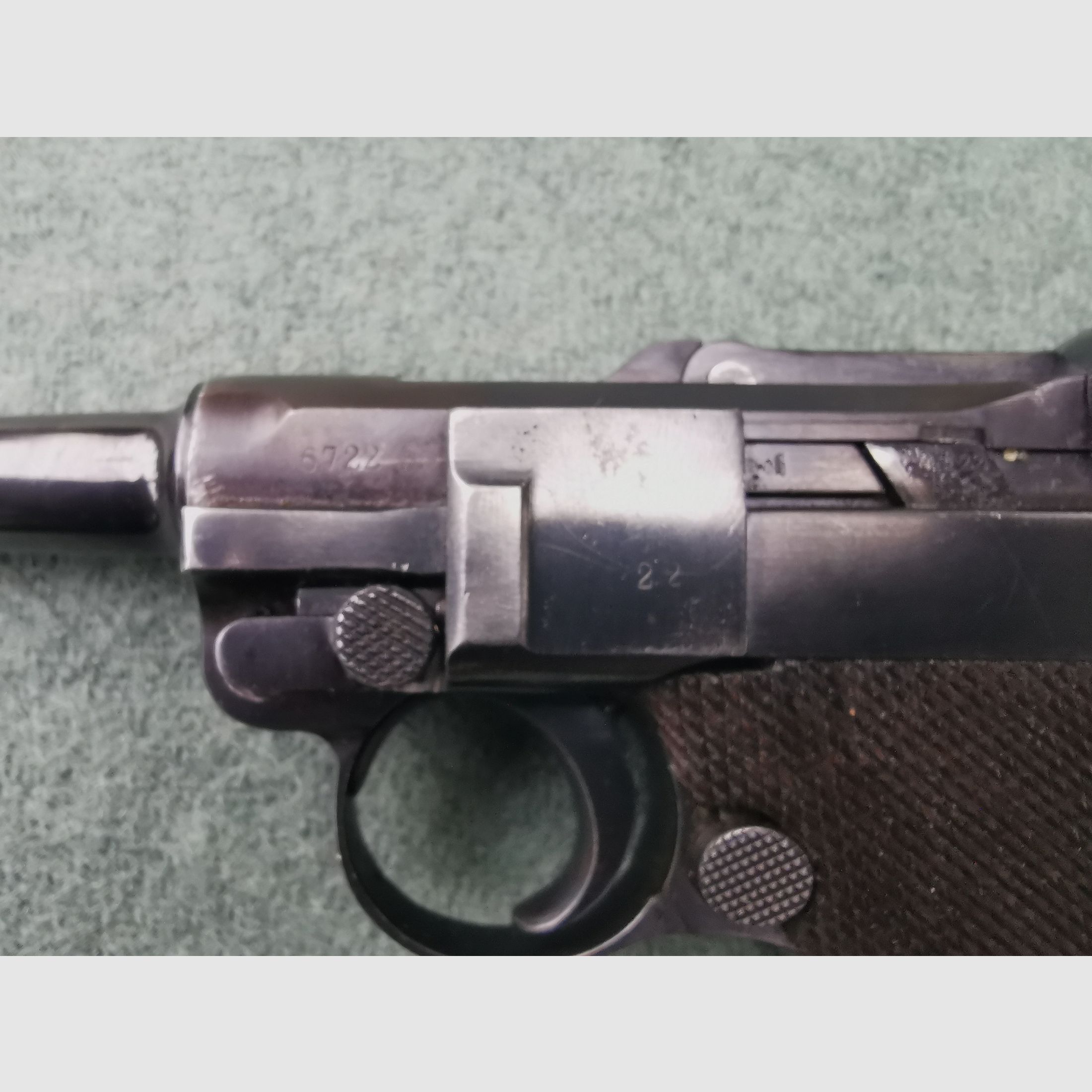 Pistole Mauser 08 DWM von 2016