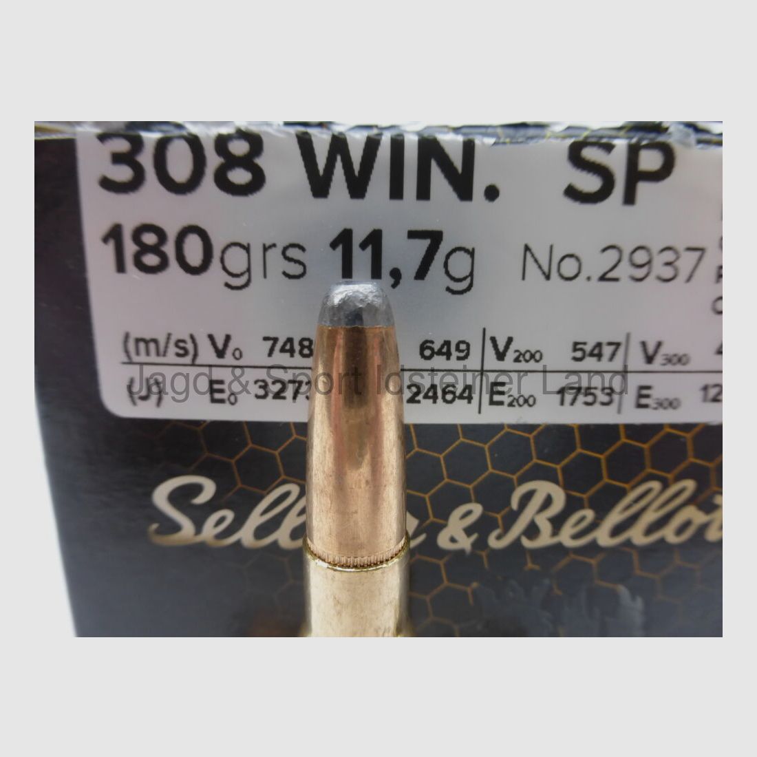 Sellier & Bellot 180grs, SP