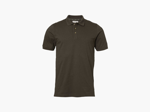 Chevalier Trevor Poloshirt Hombre Cuero Marrón - M