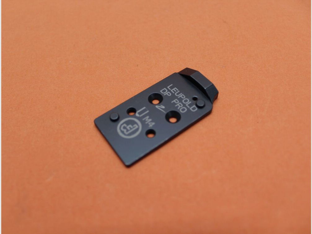 CZUB CZ 75 Shadow 2 Optics Ready/ OR: Mounting plate (1091-1420-05) for Leupold Delta Point
