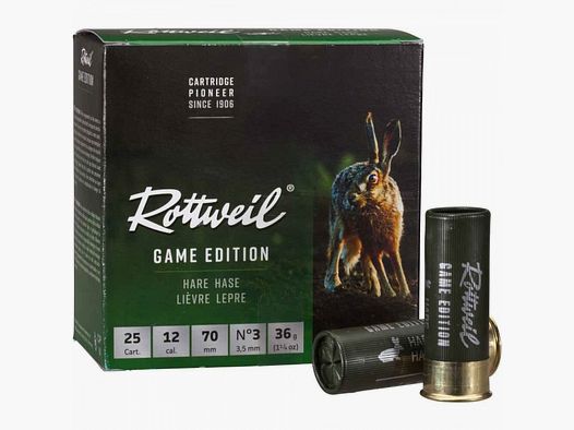 12/70 Hase Game Edition N° 3 / 3,5mm / 36g
