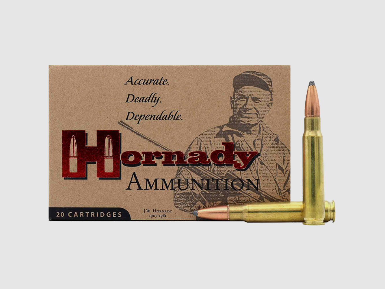 8x57 JS Hornady Custom International™ 195 gr SP INTERLOCK® VE20