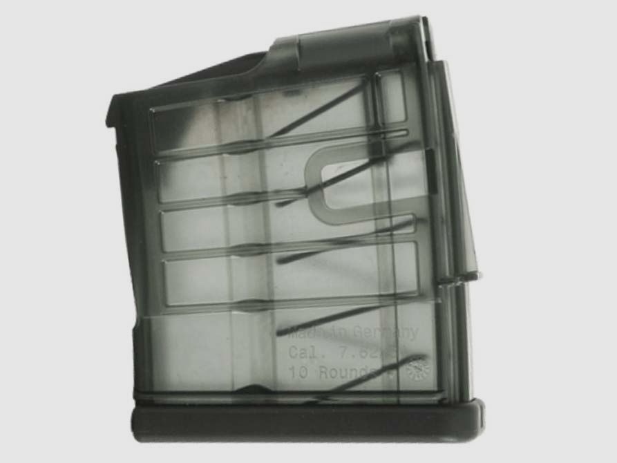 H&K MR308 10Schuss Magazin, 308WIN - Schwarz