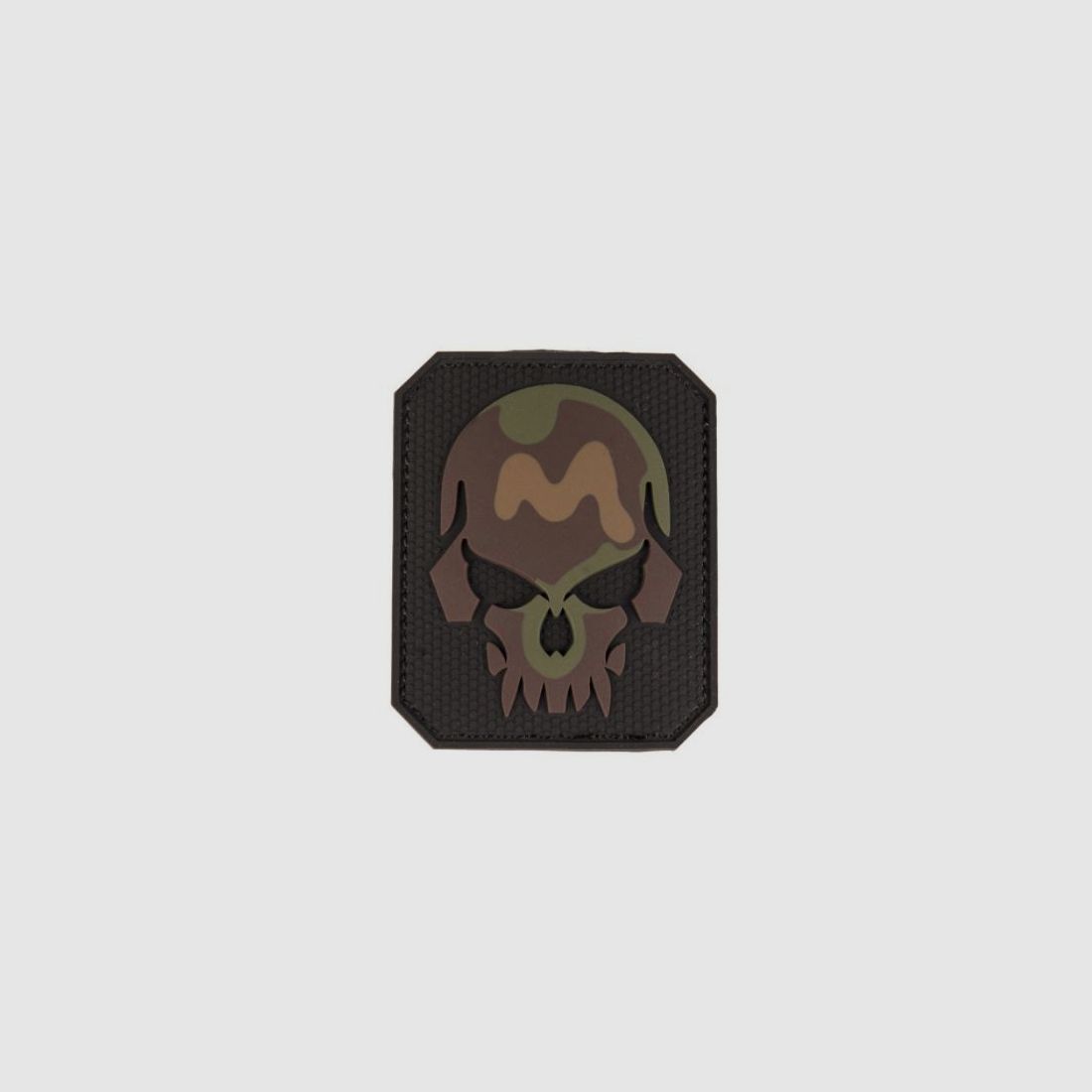 PATCH 3D SKULL PVC MIT KLETT - TARN