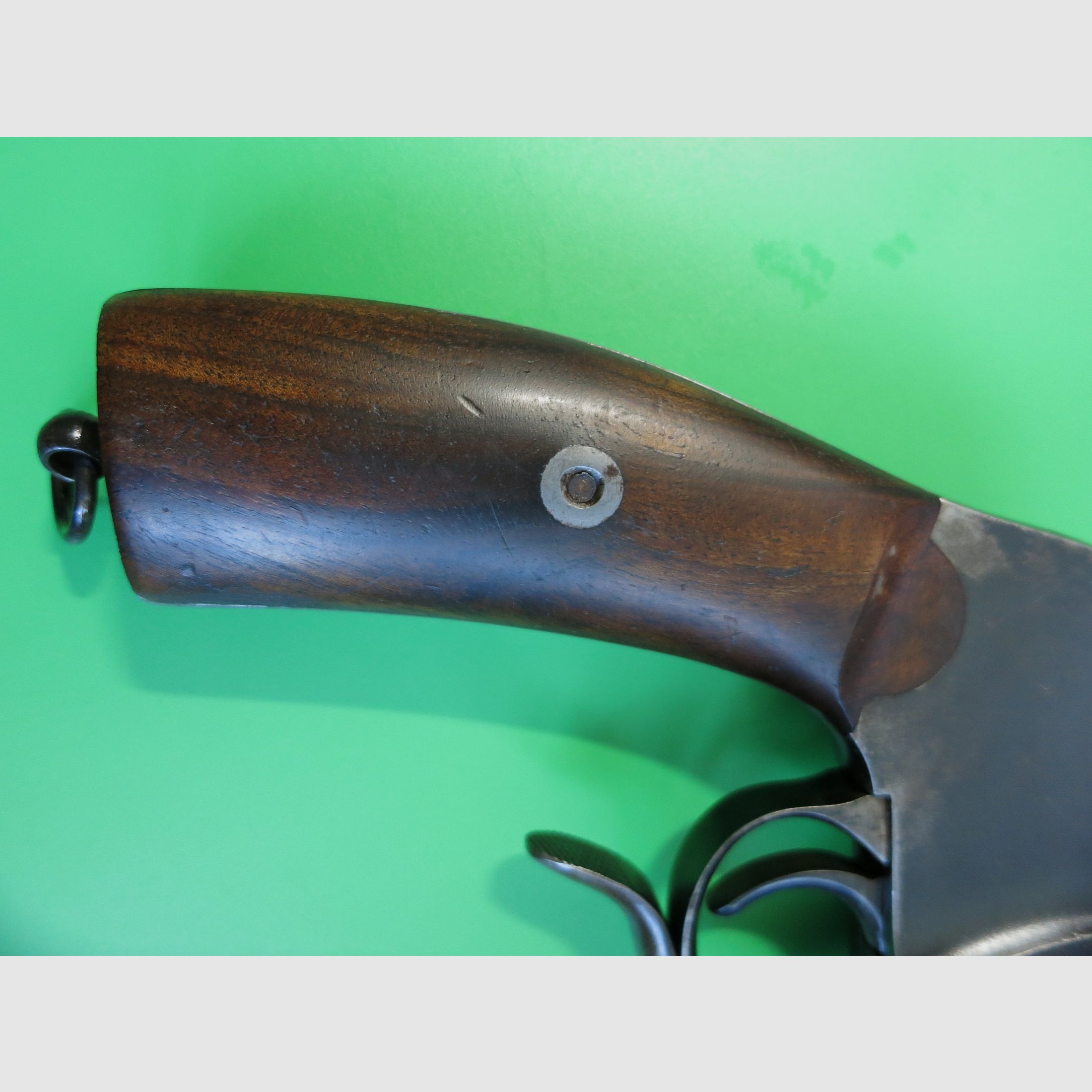Signalpistole J.G. Anschütz Modell Hebel, Kal. 4, originale Lang-Version, Sammlerrarität    #4
