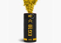 Enolagaye EG18 Grenade Fumigène Haute Sortie avec Détonateur à Tirage (Jaune)