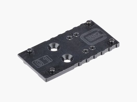 Adapter plate set Glock MOS – 25.5mm (#1 for Docter, Meopta, Insight, Vortex, Burris)