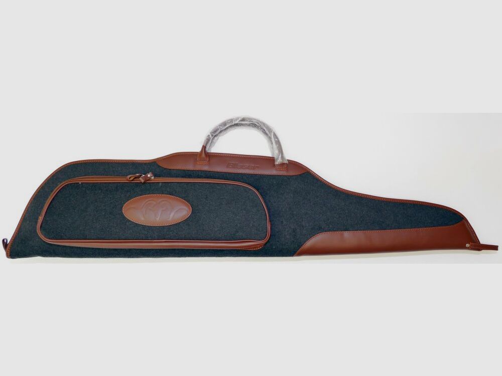 Blaser Gewehrfutteral BJW kurz Loden/Leder