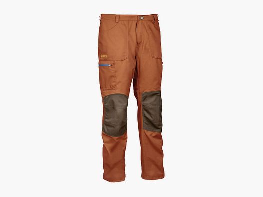 Herren-Outdoorhose "Wanderbux“, Orange/Braun