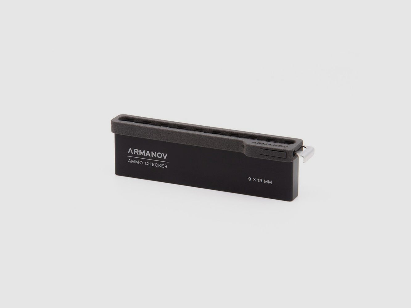 Armanov GB10RND Ammo Checker 10 Rnd with Quick Transfer Cover and OAL Checker, caliber: 10 mm Auto, image 1 of 3