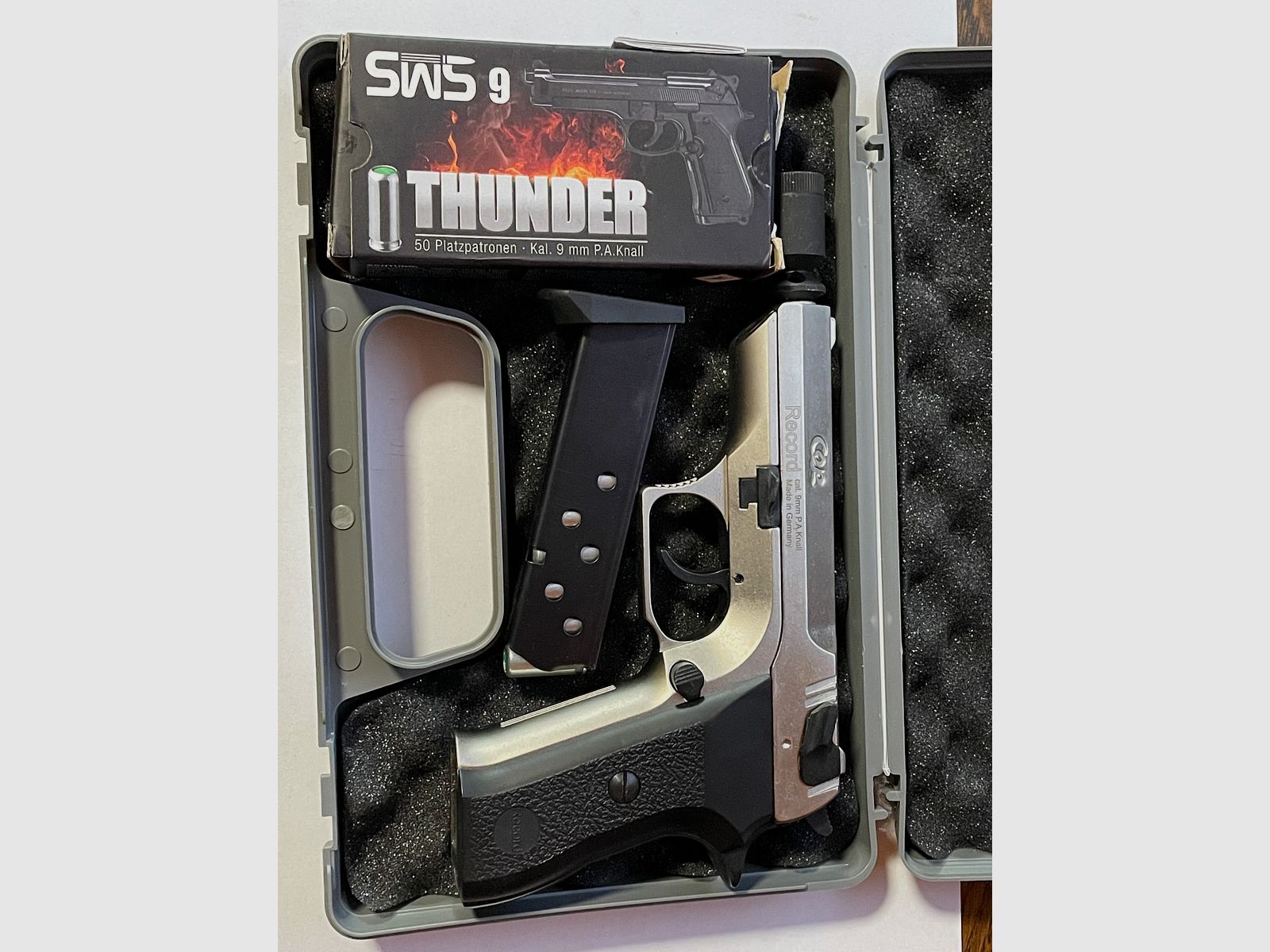 Record COP 9 mm stainless steel