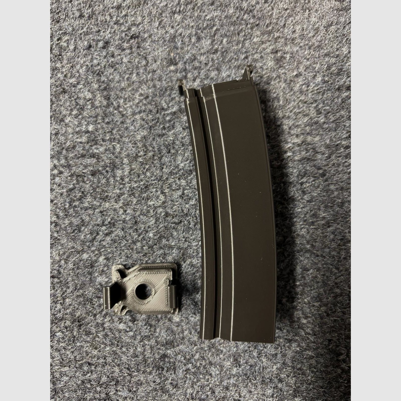 Extensión de empuñadura HK MP5 Magazine 30 disparos Óptica - NUEVO - SP5 SP5k PDW HK243 SL8 MR223 MR308 G28Z AR15 G3 MP5k Heckler & Koch