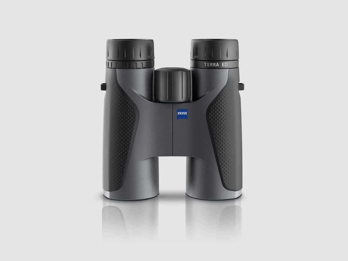 ZEISS Terra ED 8 x 42 schwarz - grau + Lens Cleaning Kit