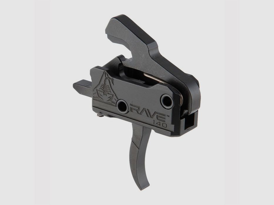Rise Armament – gruppo scatto RAVE 140 (Curvo) per AR, immagine 1 di 3