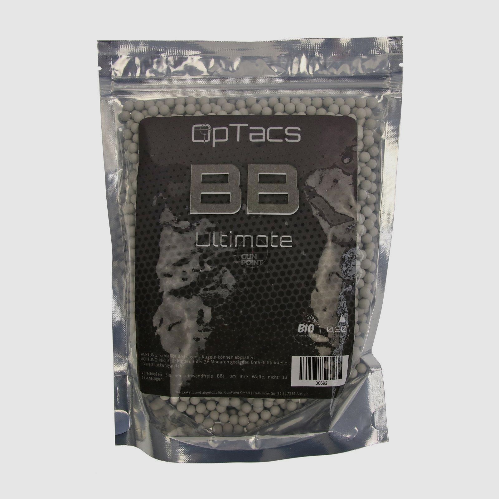 Softair - Pallini OpTacs Ultimate BIO BBs 0,30 g 3000 pz.