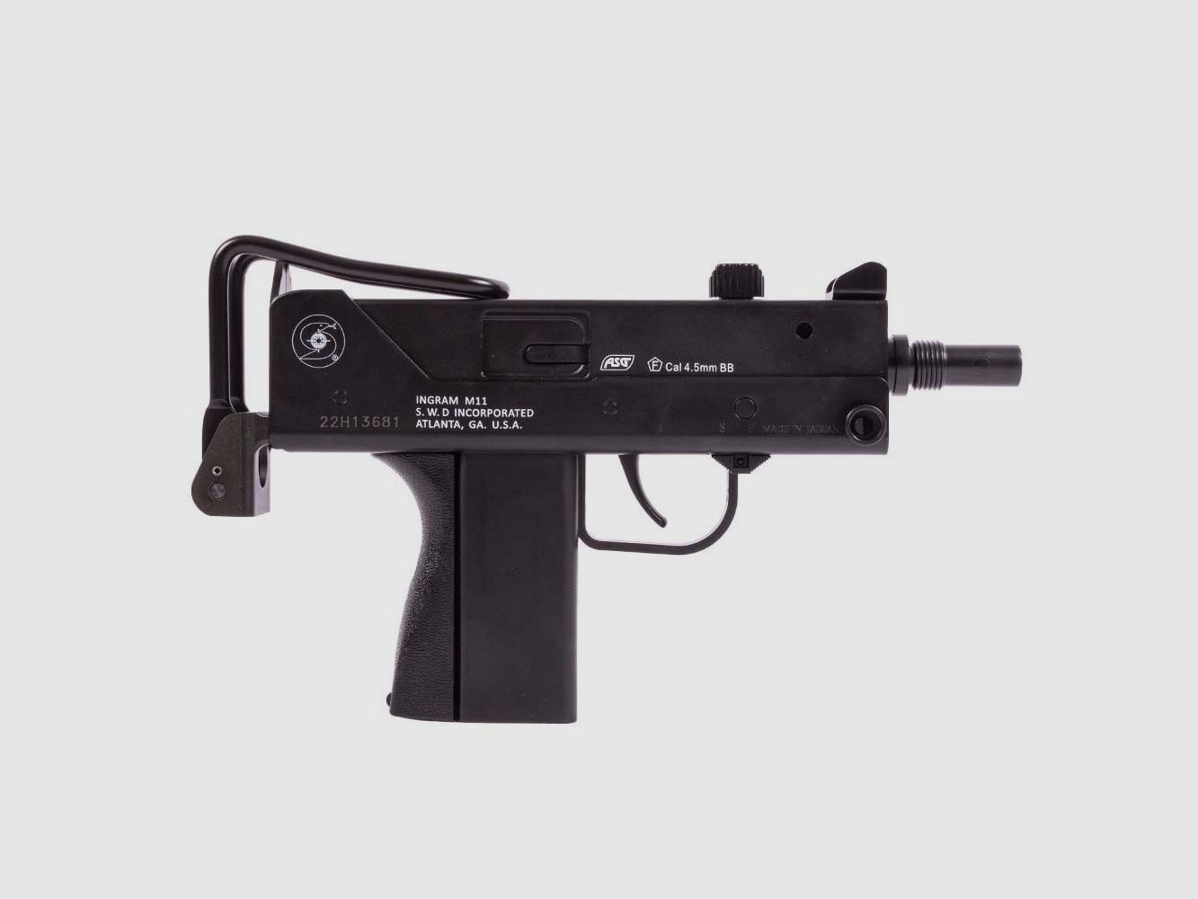 Cobray Cobray Ingram M11 Pistola CO2 4,5mm BB Nera