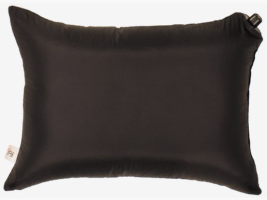 Inflatable travel pillow, black