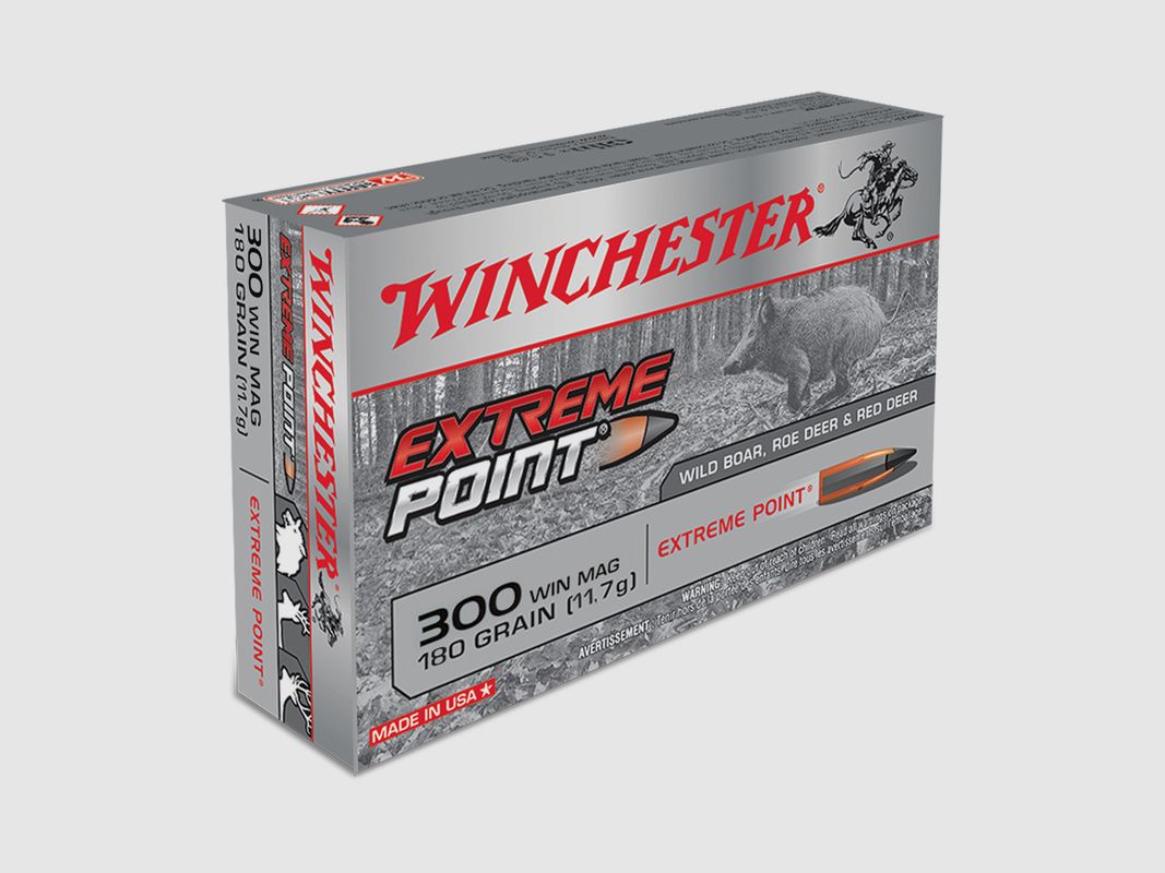 WINCHESTER EXTREME POINT 300WIN MAG 180GR