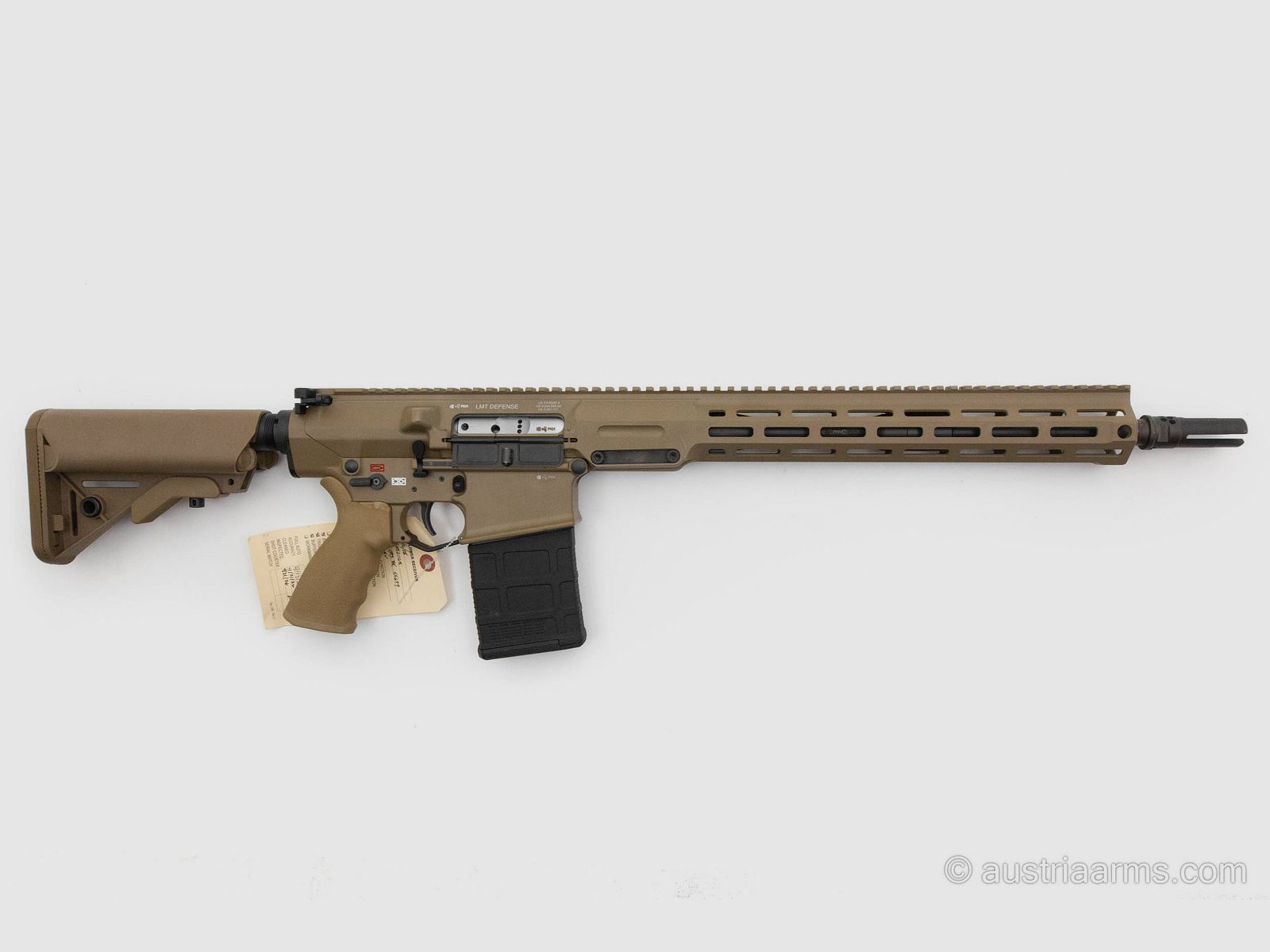LMT Defense 7.62mm ZF STGW 20 Reference Rifle, .308 Win., 16", FDE, image 2 of 5