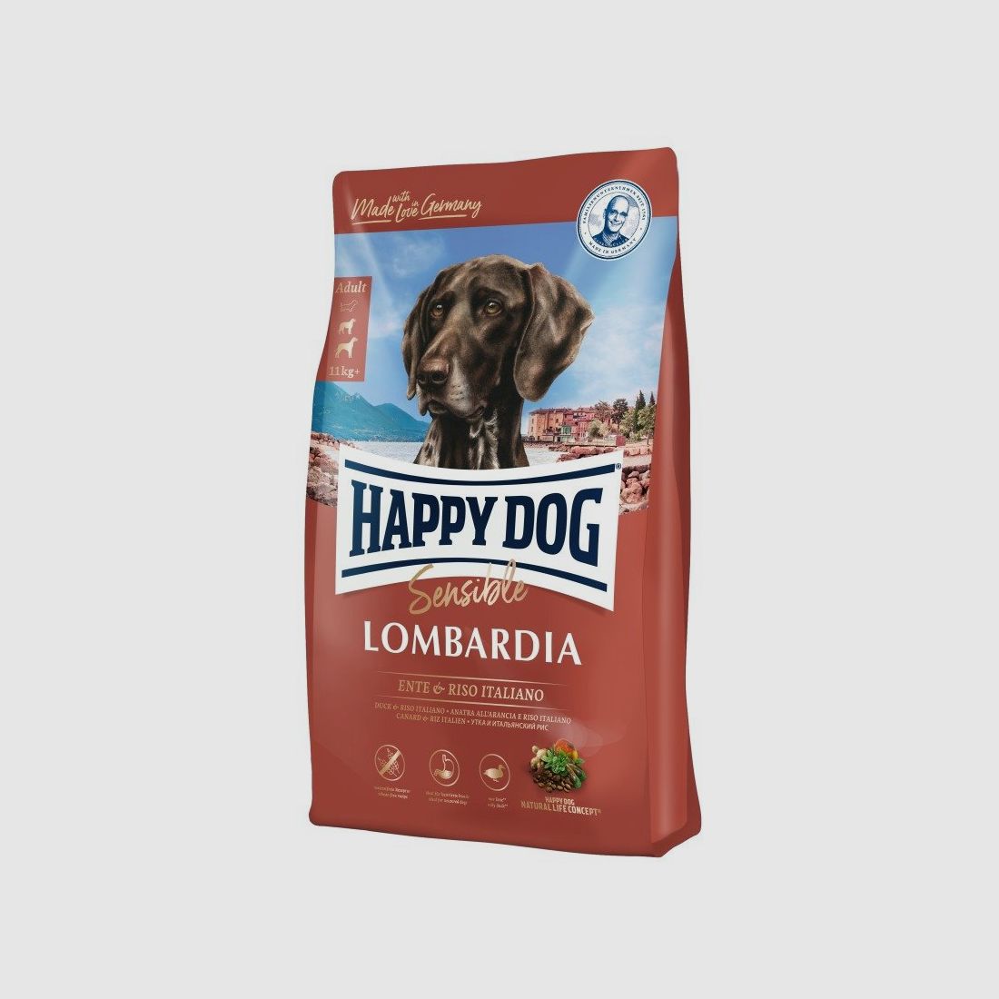 Happy Dog Hunde Trockenfutter Supreme Lombardia 300 g x 6 Stk.