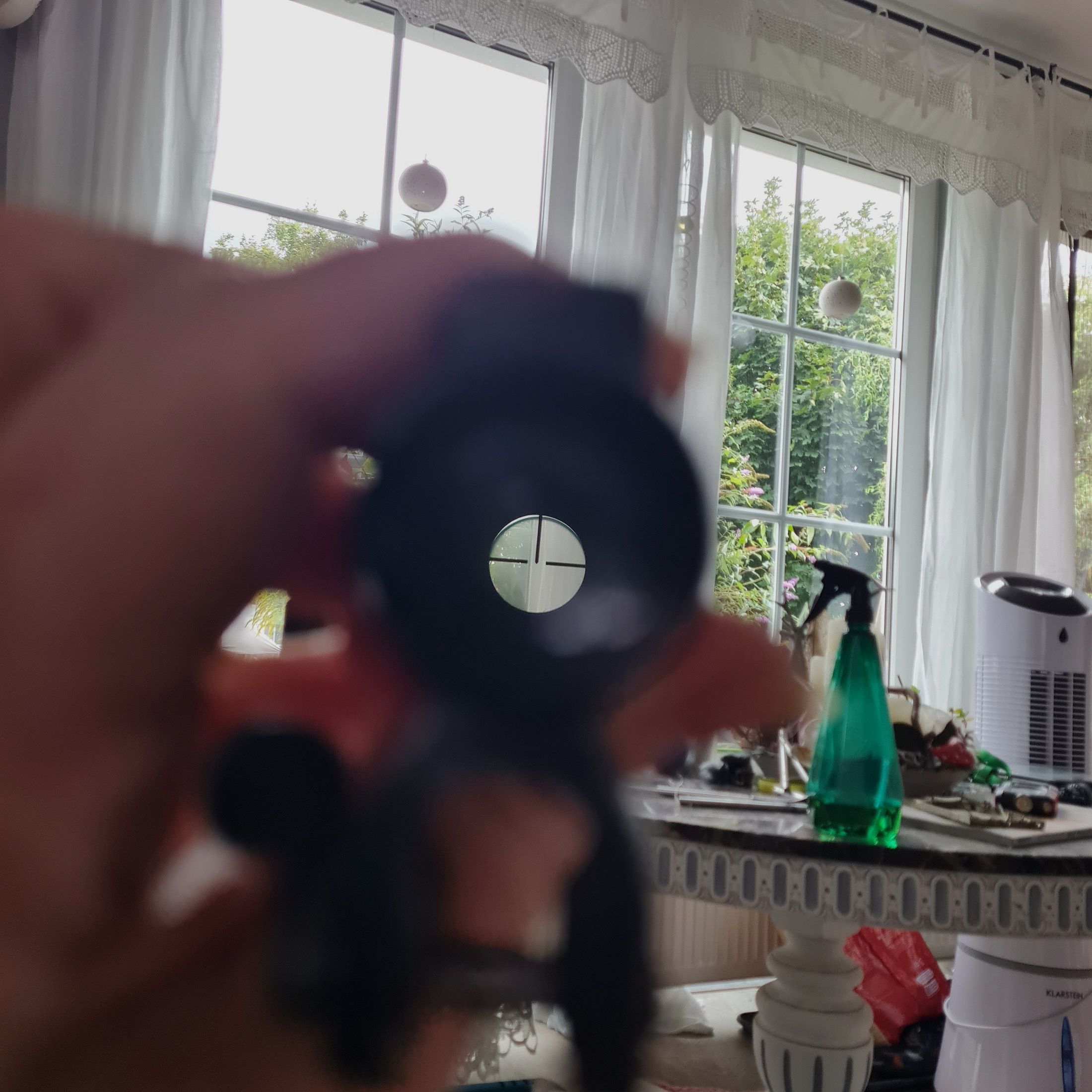Hensoldt Wetzlar Klein-Dialyt 2¾× scope No. 38690 with mount