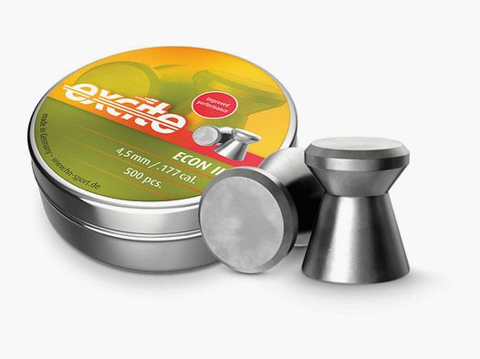 H&N Excite ECON II 4,5mm Diabolo z płaską główką