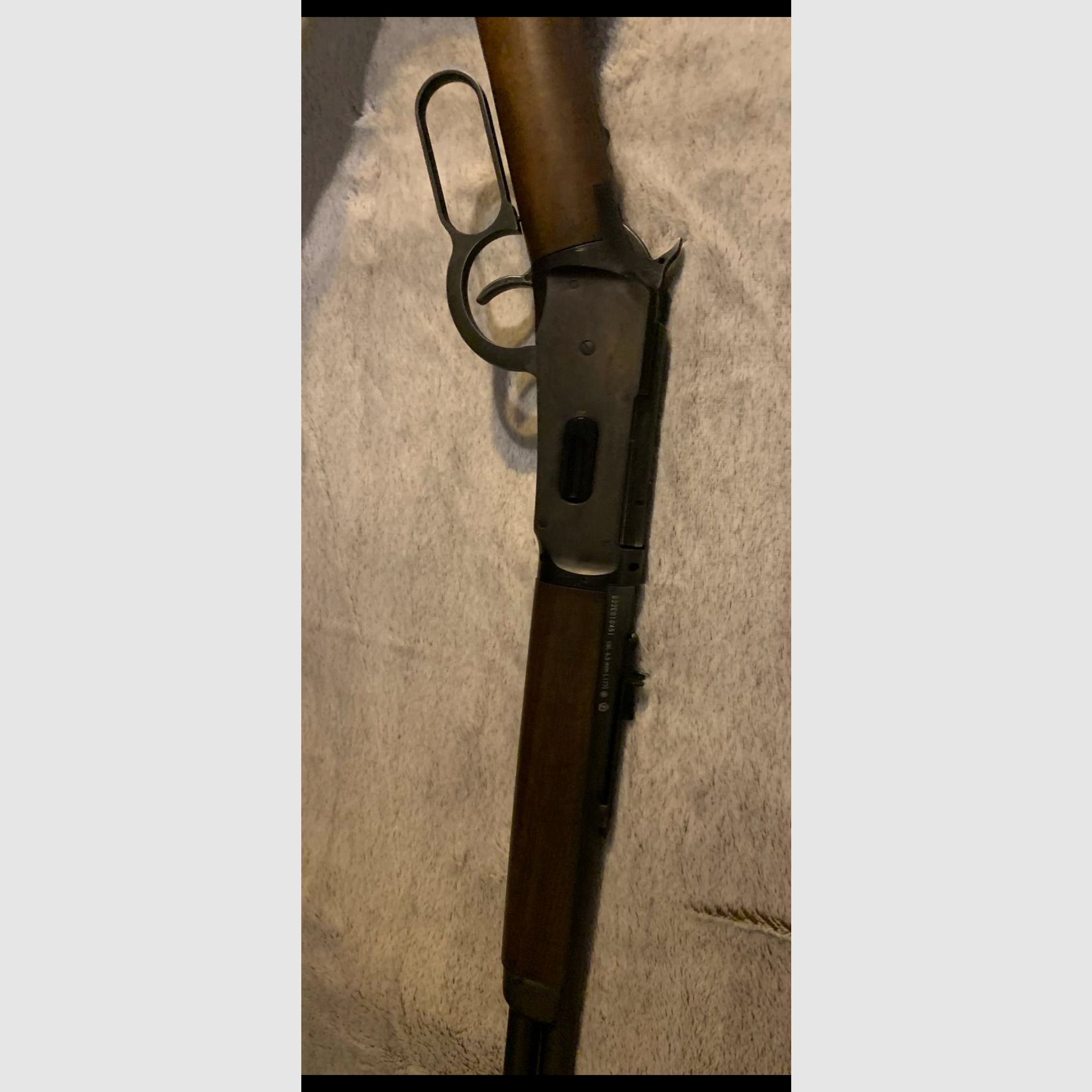 CO2 Cowboyrifle 4,5mm,7,5 joule inkl.  40 ( !!! ) Ladehülsen und Softbag