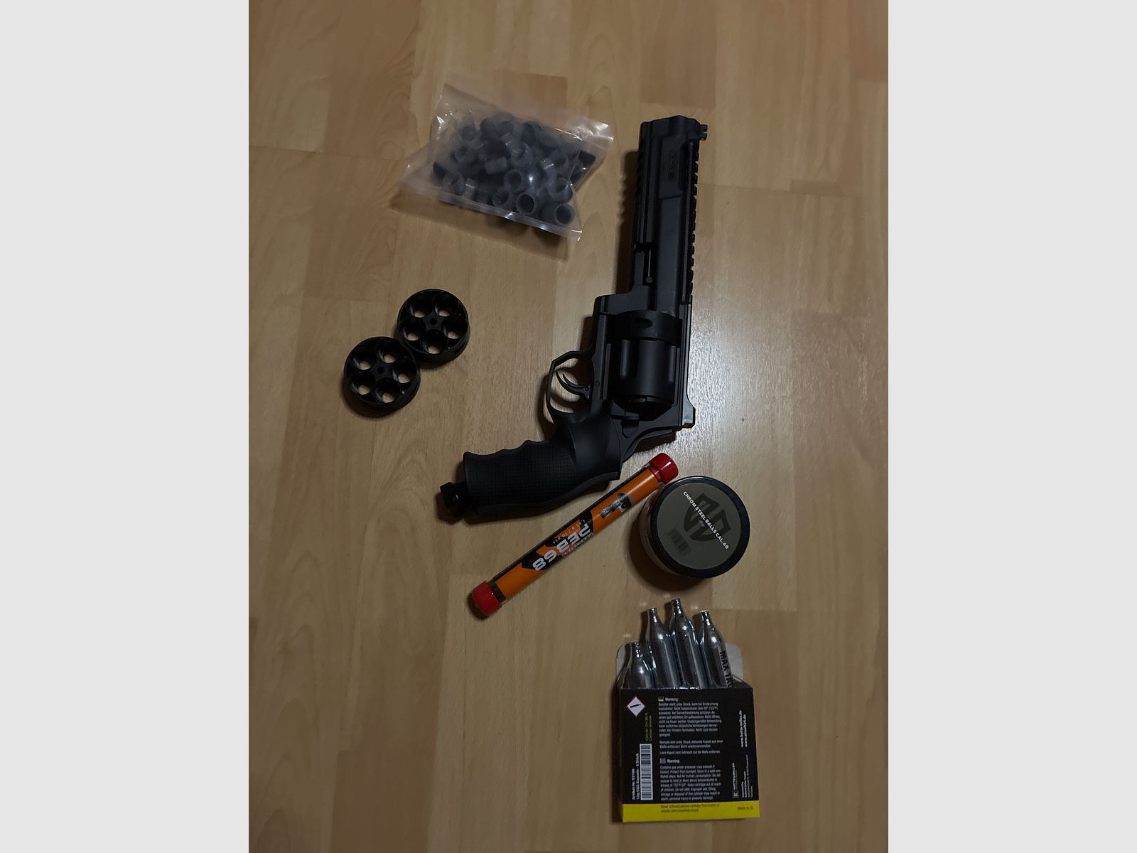 T4e RAM revolver met accessoires te koop