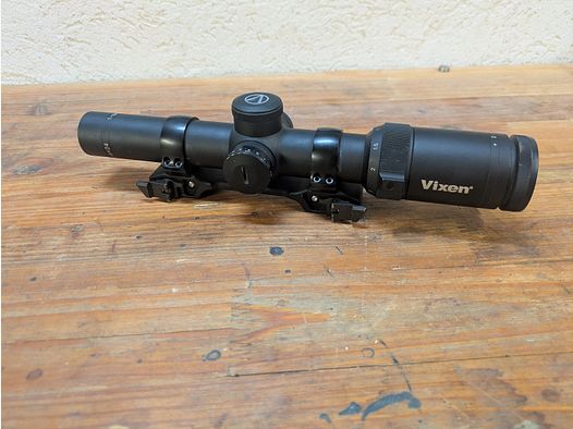 Drückjagdglas Vixen 1-6x24 mit Duplex Leuchtpunkt