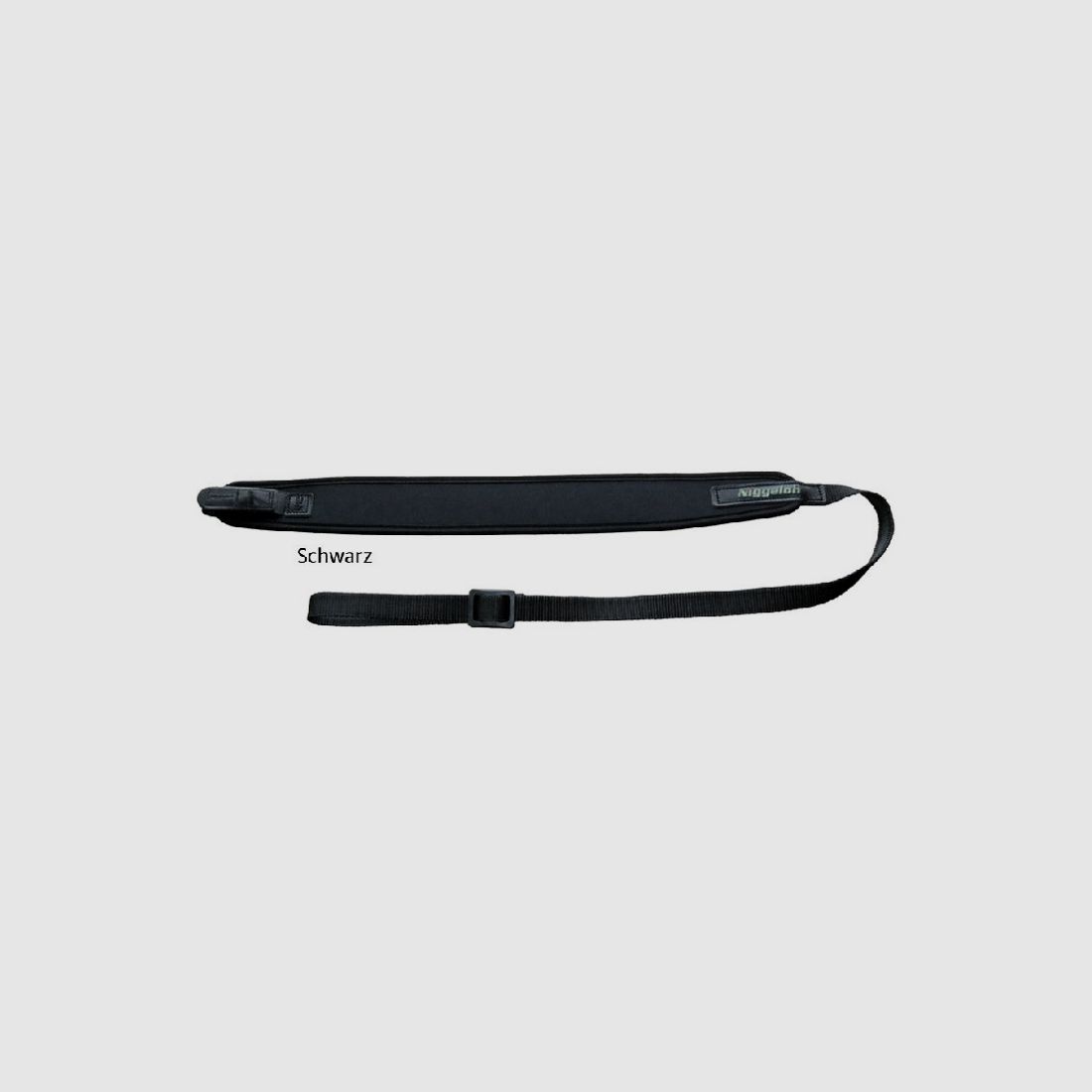 Niggeloh rifle sling neoprene black with quick release rifle sling