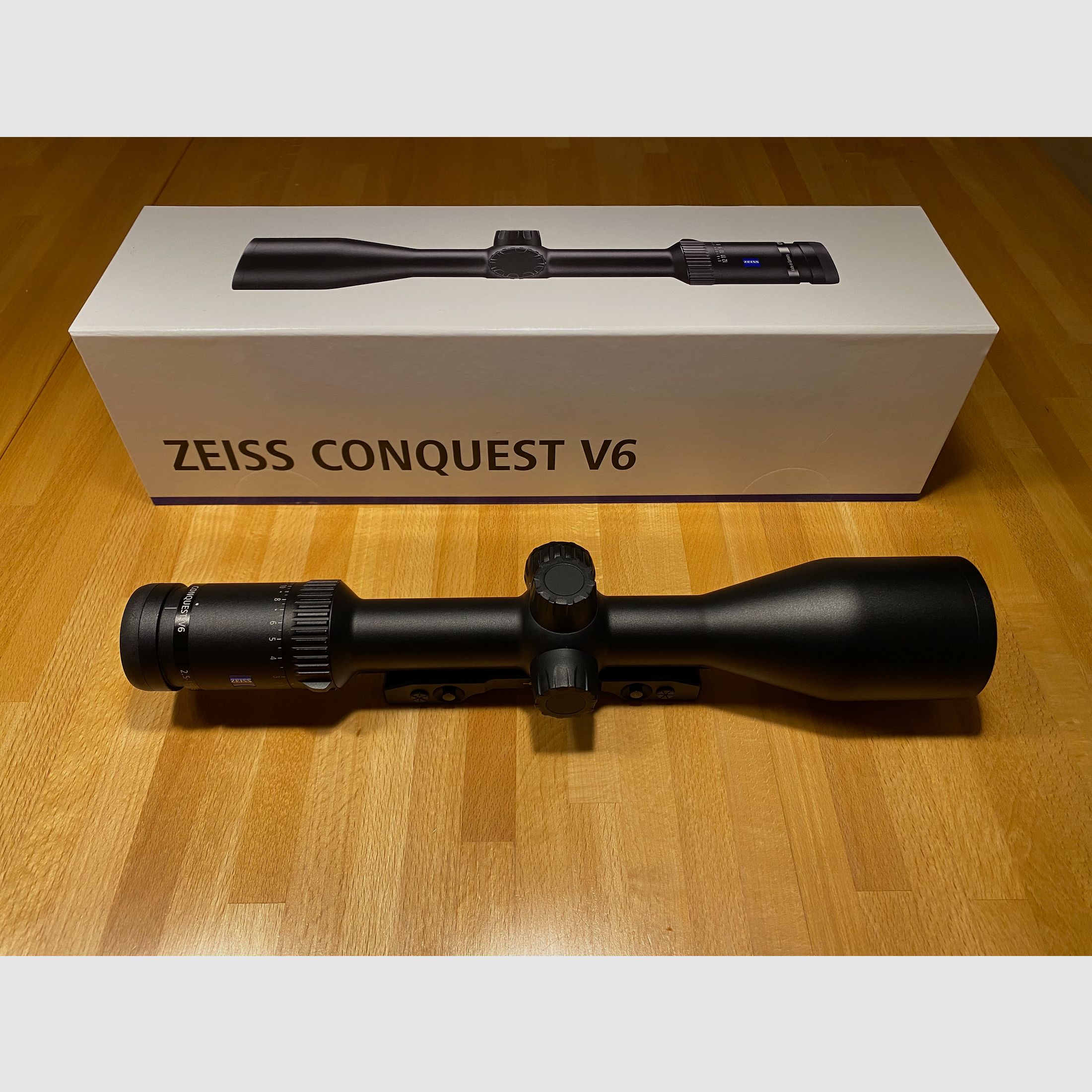 Zeiss Conquest V6 2,5-15x56 M (mit Schiene)