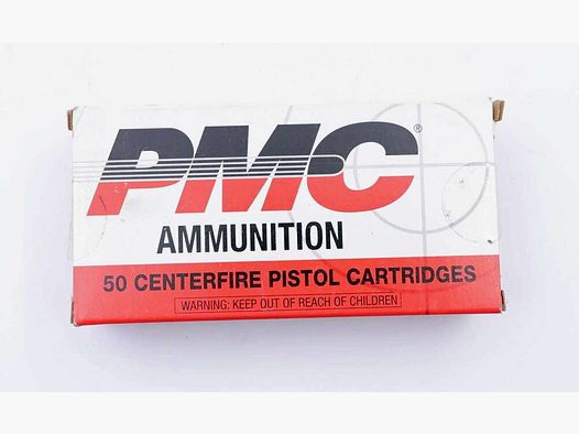 PMC, munición para pistolas 9mm Luger/Parabellum/9x19 de Sudáfrica