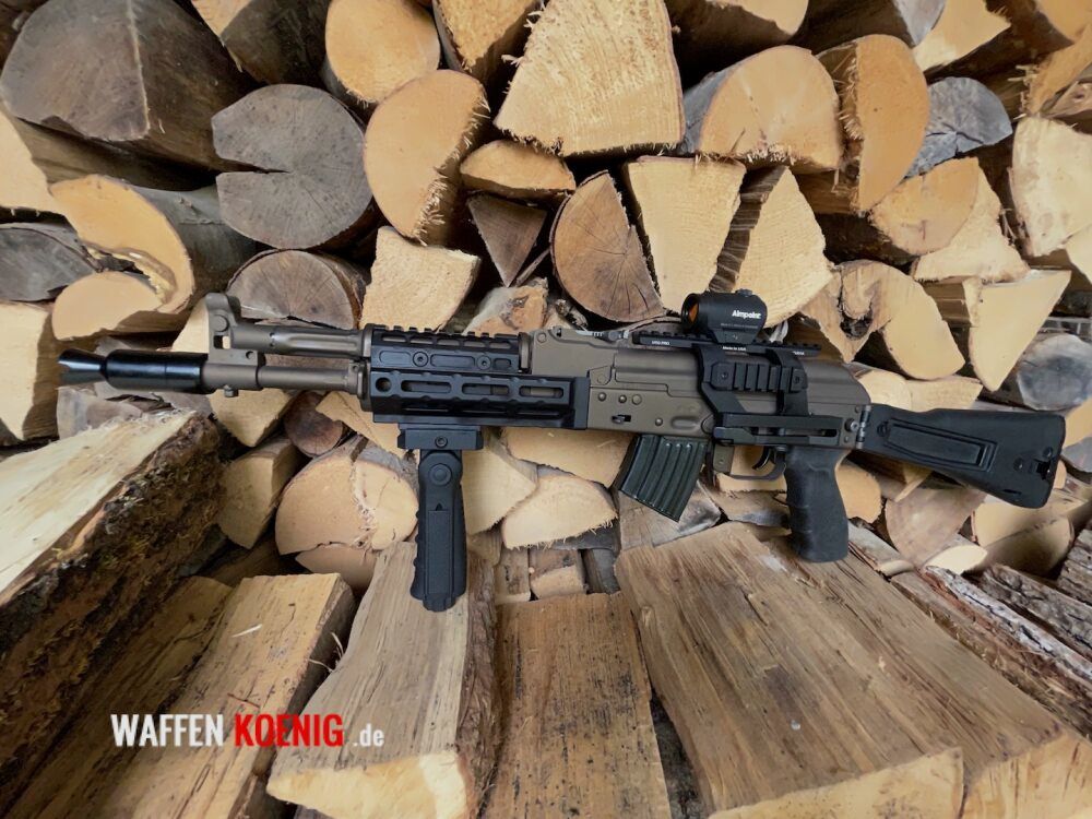 Izhmash SAIGA MKK 104 CAL. 7,62X39MM IN MIDNIGHT BRONZE INCL. ANBAUTEILE