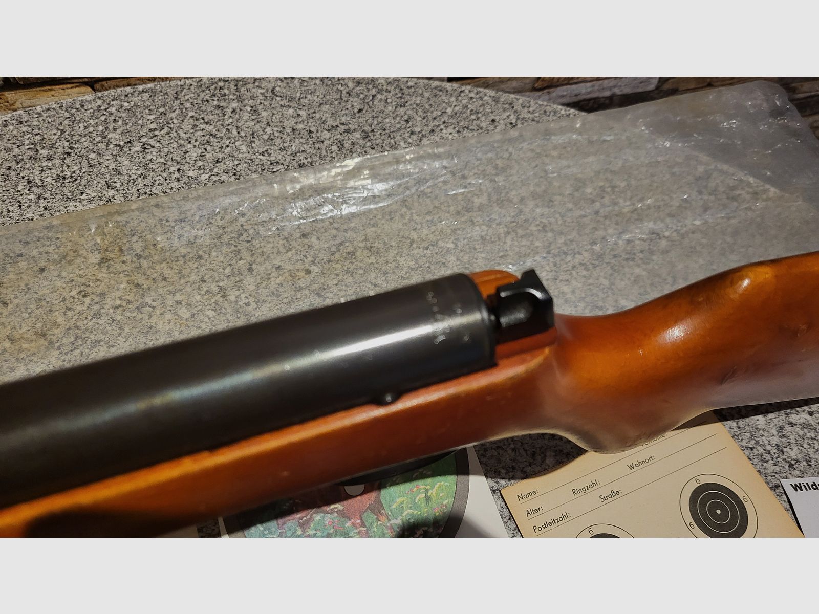 Luftgewehr Haenel Knicker Modell 300